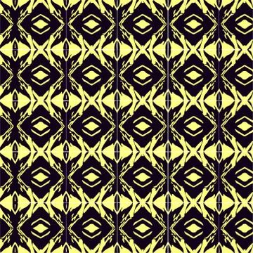 Abstract geometric pattern in ornamental style. Seamless desing texture for g イラスト素材