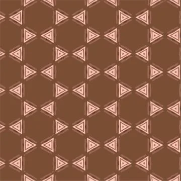 Abstract geometric pattern in ornamental style. Seamless desing texture for g Stock Illustration