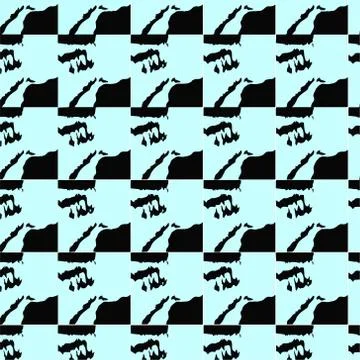 Abstract geometric pattern in ornamental style. Seamless texture. Desing Wall Illustrazione stock
