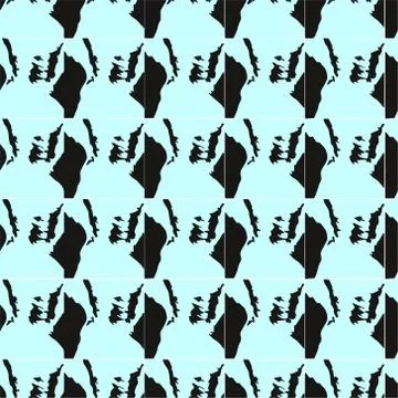 Abstract geometric pattern in ornamental style. Seamless texture. Desing Wall Stock Illustration