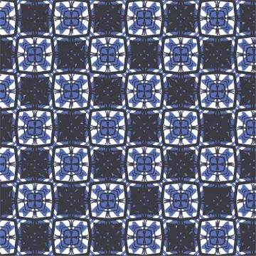 Abstract geometric pattern in ornamental style. Seamless texture. Desing Wall Stock Illustration