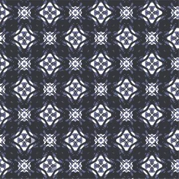 Abstract geometric pattern in ornamental style. Seamless texture. Desing Wall Illustrazione stock