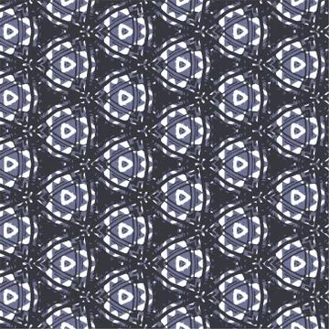 Abstract geometric pattern in ornamental style. Seamless texture. Desing Wall Illustrazione stock