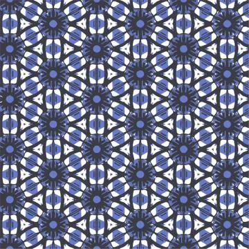 Abstract geometric pattern in ornamental style. Seamless texture. Desing Wall Stock Illustration