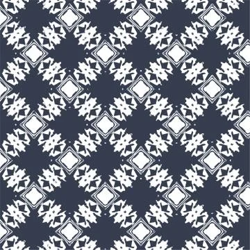 Abstract geometric pattern in ornamental style. Seamless texture. Desing Wall Stock Illustration