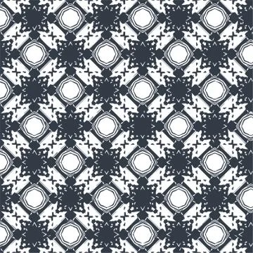 Abstract geometric pattern in ornamental style. Seamless texture. Desing Wall Stock Illustration