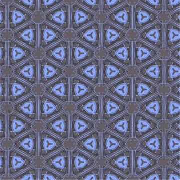 Abstract geometric pattern in ornamental style. Seamless texture. Desing Wall Stock Illustration