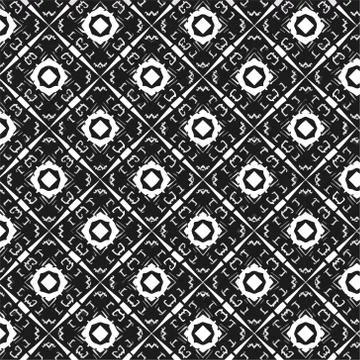Abstract geometric pattern in ornamental style. Seamless texture. Desing Wall Stock Illustration