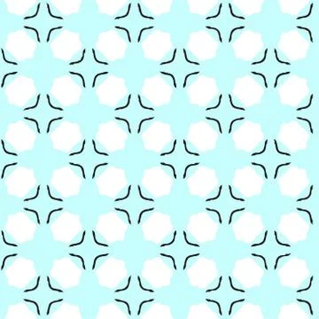 Abstract geometric pattern in ornamental style. Seamless texture. Desing Wall Stock Illustration