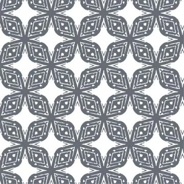 Abstract geometric pattern in ornamental style. Seamless texture. Desing Wall Illustrazione stock