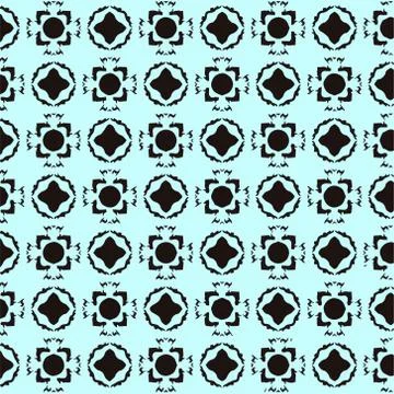 Abstract geometric pattern in ornamental style. Seamless texture. Desing Wall Stock Illustration