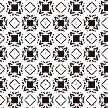 Abstract geometric pattern in ornamental style. Seamless texture. Desing Wall Stock Illustration
