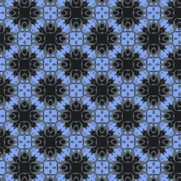Abstract geometric pattern in ornamental style. Seamless texture. Desing Wall Stock Illustration