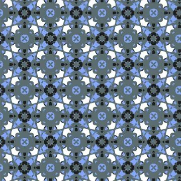 Abstract geometric pattern in ornamental style. Seamless texture. Desing Wall Stock Illustration