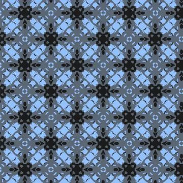 Abstract geometric pattern in ornamental style. Seamless texture. Desing Wall Stock Illustration