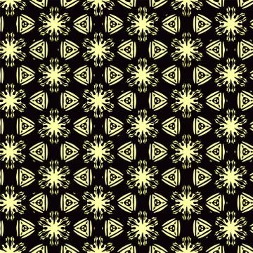 Abstract geometric pattern in ornamental style. Seamless texture. Desing Wall Stock Illustration