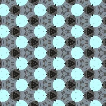 Abstract geometric pattern in ornamental style. Seamless texture. Desing Wall Stock Illustration