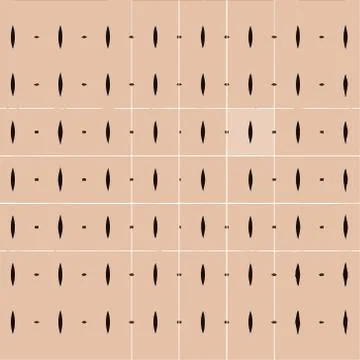 Abstract geometric pattern in ornamental style. Seamless desing texture. Desi Illustrazione stock