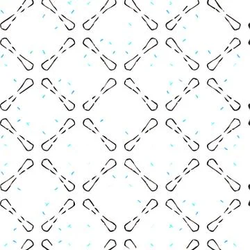Abstract geometric pattern in ornamental style. Seamless texture. Desing Wall Stock Illustration