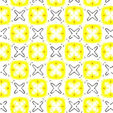 Abstract geometric pattern in ornamental style. Seamless texture. Desing Wall Stock Illustration