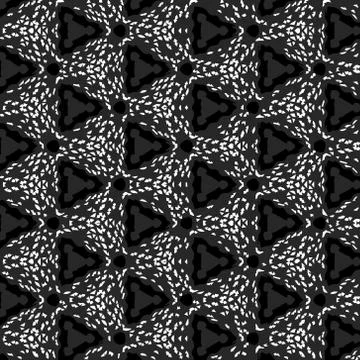 Abstract geometric pattern in ornamental style. Seamless texture. Desing Wall Stock Illustration