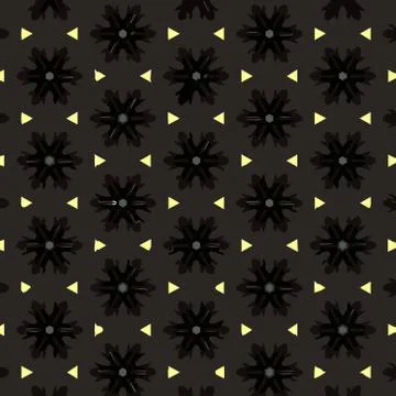 Abstract geometric pattern in ornamental style. Seamless texture. Desing Wall Stock Illustration