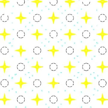 Abstract geometric pattern in ornamental style. Seamless texture. Desing Wall Stock Illustration