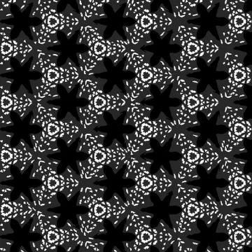 Abstract geometric pattern in ornamental style. Seamless texture. Desing Wall Stock Illustration