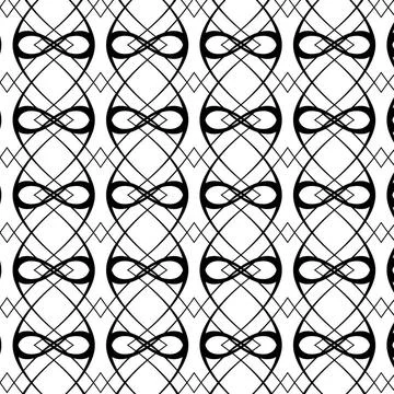 Abstract Geometric Pattern Ornamental Texture on White Background. Abstrac... Stock Photos