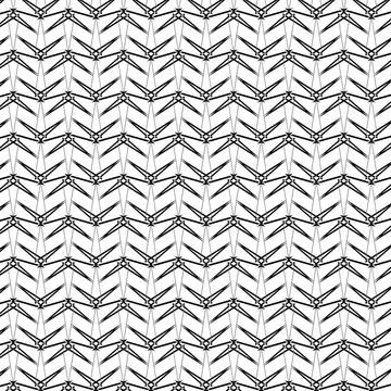 Abstract Geometric Pattern Ornamental Texture on White Background. Abstrac... Foto stock