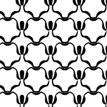 Abstract Geometric Pattern Ornamental Texture on White Background. Abstrac... Foto stock