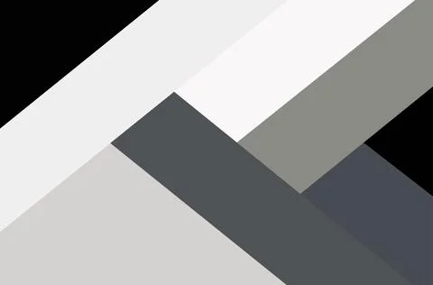 Abstract geometric pattern with overlapping diagonal shapes in shades of grey イラスト素材