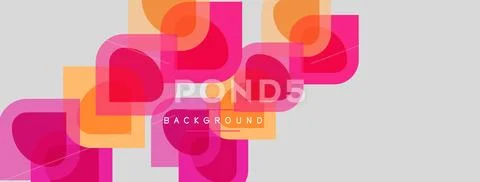 Abstract geometric pattern. Overlapping rectangles create dynamic visual te.. Illustration