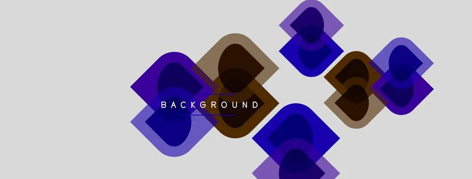Abstract geometric pattern. Overlapping squares create visual depth. Dark p.. 스톡 일러스트
