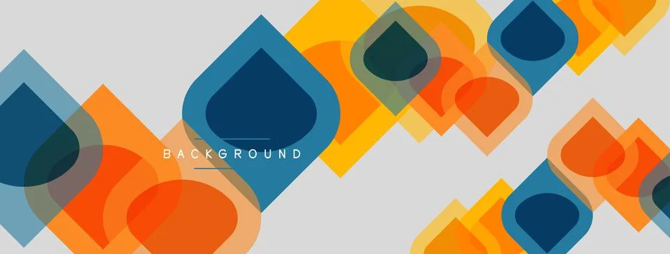 Abstract geometric pattern. Overlapping squares create dynamic visual texture 스톡 일러스트