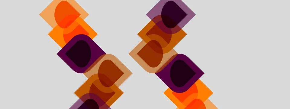 Abstract geometric pattern. Overlapping squares create dynamic visual texture 스톡 일러스트