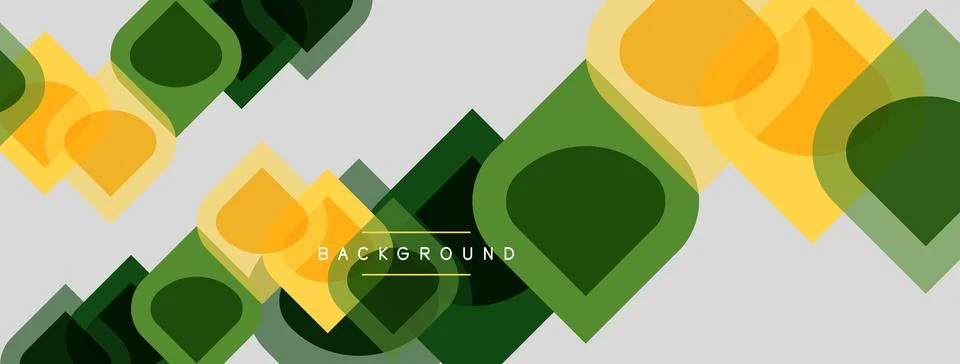 Abstract geometric pattern. Overlapping squares create dynamic visual texture Stock Illustration