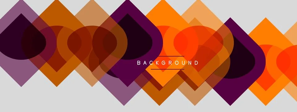 Abstract geometric pattern. Overlapping squares, rectangles create dynamic 스톡 일러스트