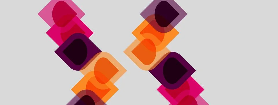Abstract geometric pattern. Overlapping squares create dynamic visual texture 스톡 일러스트