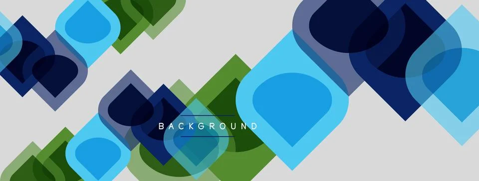 Abstract geometric pattern. Overlapping squares create dynamic visual texture Stock Illustration