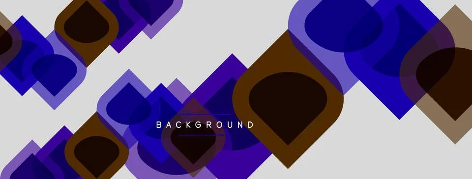 Abstract geometric pattern. Overlapping squares create dynamic visual texture Stock Illustration