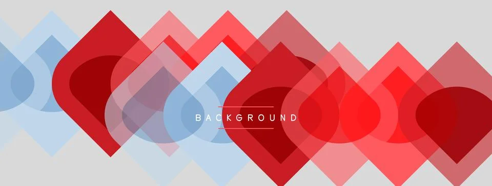Abstract geometric pattern. Overlapping squares create dynamic visual texture Stock Illustration
