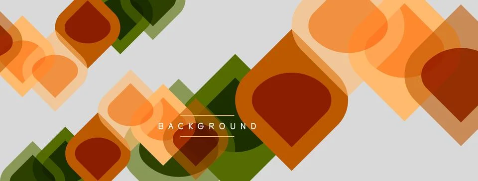 Abstract geometric pattern. Overlapping squares, rectangles create modern d.. Illustrazione stock