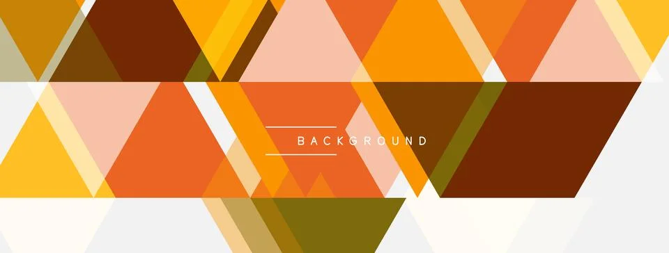 Abstract geometric pattern. Overlapping triangles, rectangles create dynamic イラスト素材
