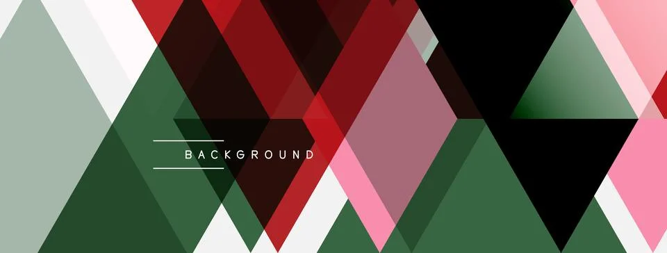 Abstract geometric pattern. Overlapping triangles create dynamic visual tex.. イラスト素材