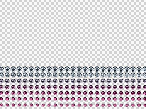 Abstract geometric pattern with overlapping triangles in teal green red and Stock Illustration