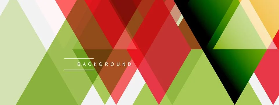 Abstract geometric pattern. Overlapping triangles create dynamic visual tex.. Stock Illustration