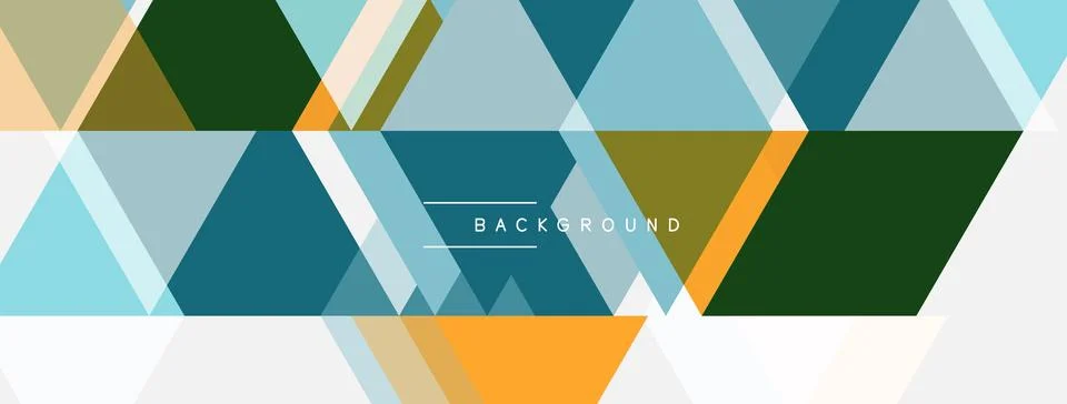 Abstract geometric pattern. Overlapping triangles create dynamic visual tex.. 스톡 일러스트