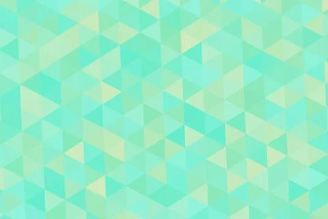 Abstract geometric pattern with pastel blue and green shades Stock Illustration