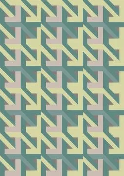 Abstract geometric pattern with pastel colors and diagonal lines Stock Illustration